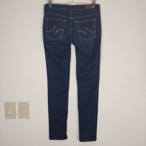 AG Adriano Goldschmied The Jegging Super Skinny Jeans 27 Dark Wash Stretch - Picture 2 of 11